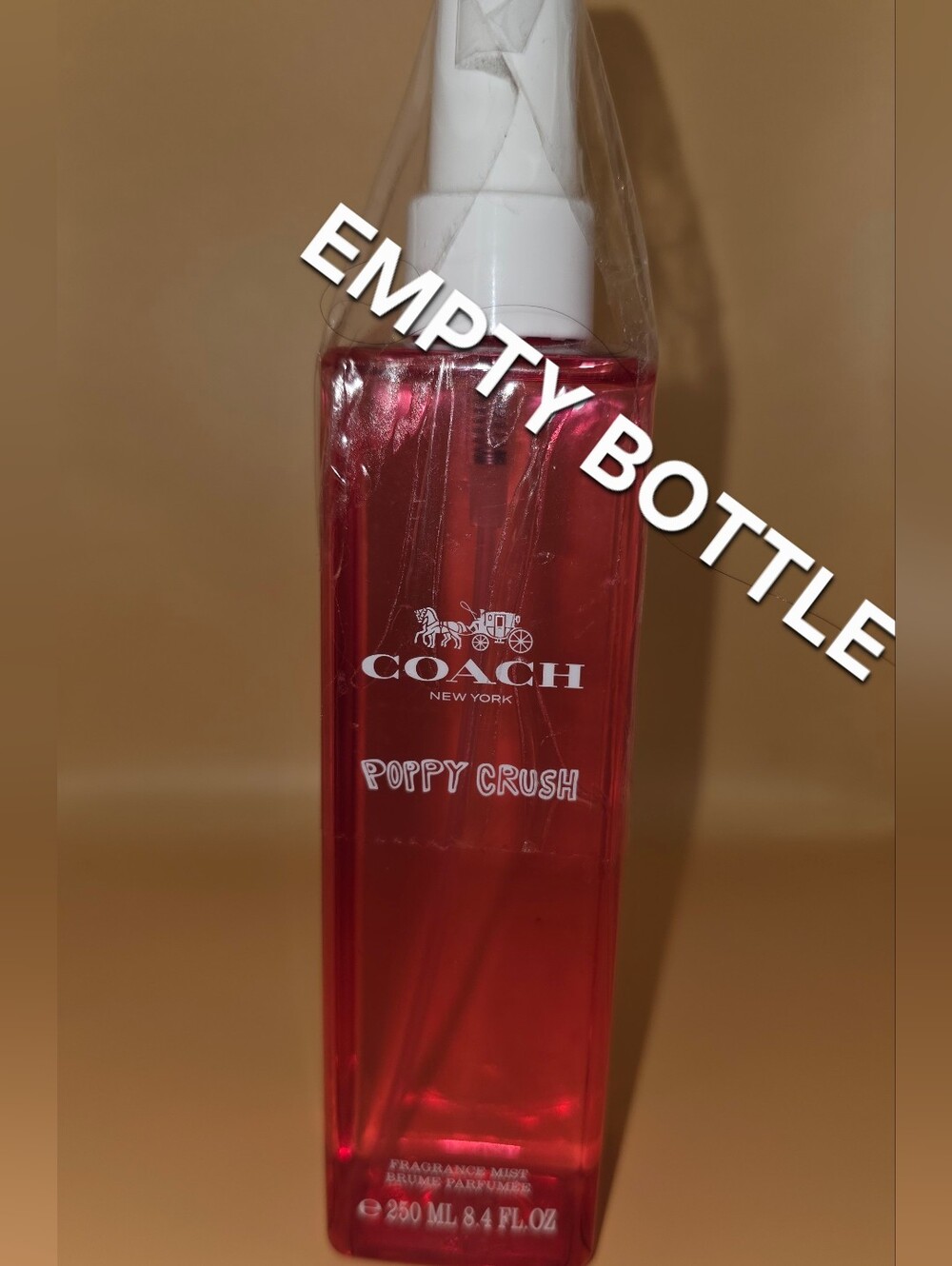 Coach Poppy Crush Fragrance Mist — EMPTY BOTTLE